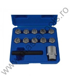 TOOLHUB Trusa cu chei pentru suruburi antifurt Mercedes Benz