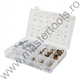 YATO Set nituri otel aluminiu M3 - M10 300 bucati