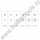 YATO Set nituri aluminiu M3 - M10 150 bucati