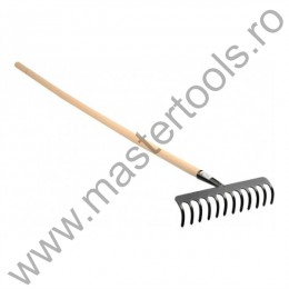 35783 FLO Grebla cu 16 dinti, coada de lemn