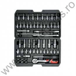 YT-14501 Trusa chei tubulare cu antrenor Yato