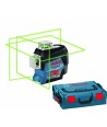 BOSCH GLL 3-80 CG Nivela laser cu linii Bosch +BM 1suport clema+L-Boxx