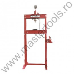300606 RAIDER Presa hidraulica cu manometru max 20T RD-HP04