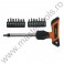 GADGET Set surubelnita cu clichet maner T cu biti 16 piese