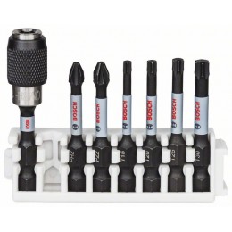 BOSCH 2608522327 Impact Power Set 6 biti 50mm+ adaptor Quick Release
