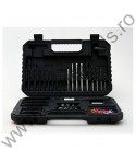 BLACK DECKER Set mixt pentru insurubat si gaurit 120 piese A7220