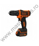 BLACK DECKER Masina de insurubat si gaurit 10.8V Li-ion BDCDD12