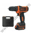BLACK DECKER Masina de insurubat Li-Ion 10.8V ultra compacta BDCDD12K