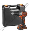 BLACK DECKER Masina de gaurit si insurubat cu percutie 18 V BL188K