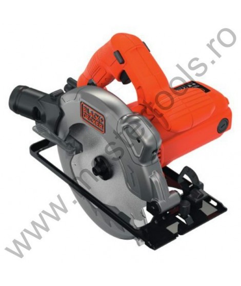 BLACK DECKER Fierastrau circular 1250 W cu 2 discuri CS1250LA