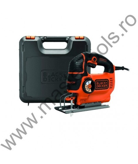 BLACK DECKER Ferastrau pendular Auto-Select 550W cutie plastic KS801SEK