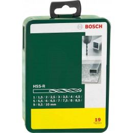 Caseta 19 burghie metal BOSCH