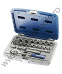 EXPERT FACOM Trusa tubulare si accesorii prindere patrat 3/8 22 piese