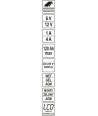 YATO YT-83033 Redresor digital Yato, 6/12V, 1/4A, 120Ah
