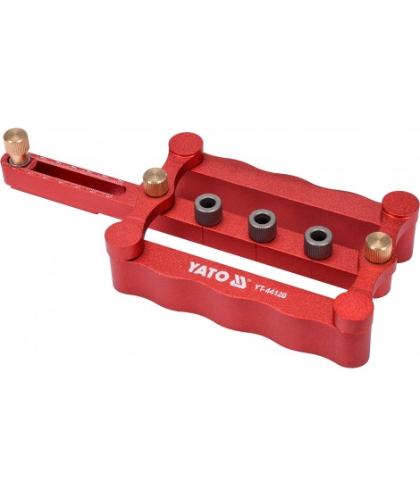 YATO YT-44120 Sablon pentru dibluri de lemn 6,8,10 mm