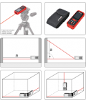 YATO YT-73127 Telemetru cu laser 0.2 - 60 m