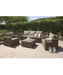 CURVER Set  gradina cu canapea 3 persoane CALIFORNIA