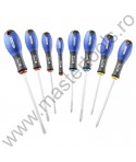 EXPERT FACOM Set 8 surubelnite drepte Phillips si Pozidrive