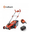 REDBACK Set Masina de tuns gazonul E137C cu acumulator 40V 2Ah si incarcator