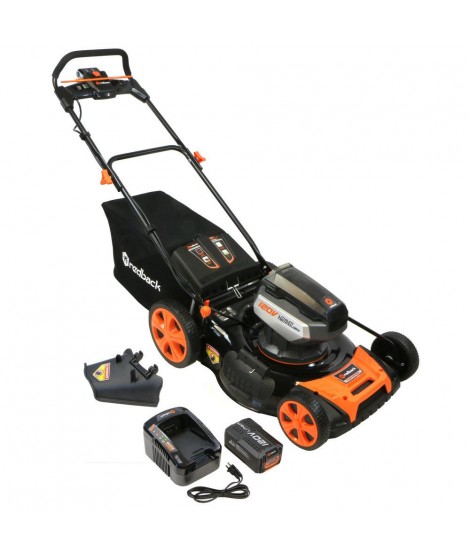 REDBACK Set Masina de tuns gazonul EA146 cu acumulator 120V 2Ah si incarcator