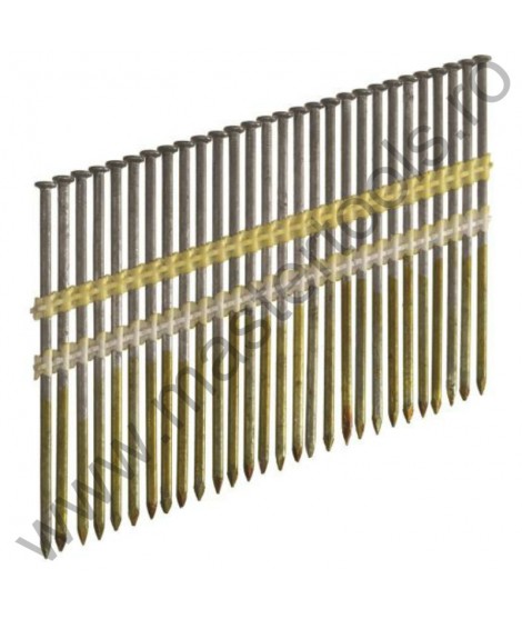 SENCO Cuie netede cu cap rotund galvanizate sencotate tip TD 4.6 mm