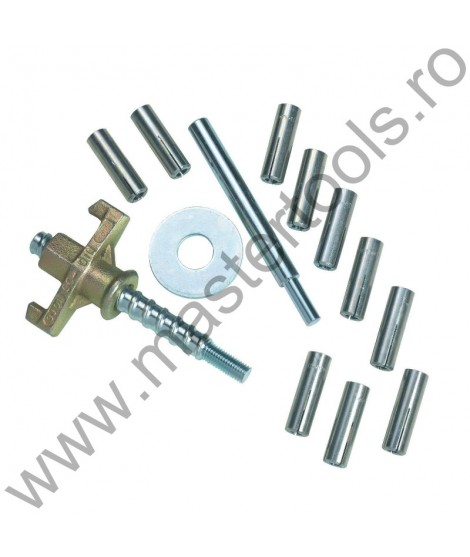 DEWALT Set de fixare in beton ce include 10 dibluri pentru standurile pentru masini de gaurit si carotat D215821-D215831-D215851