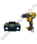 DEWALT Masina compacta de gaurit si insurubat cu motor fara perii 18V XR Li-Ion fara acumulatori si incarcator