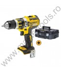 DEWALT Masina compacta de gaurit insurubat cu percutie XR Li-Ion 18V fara acumulatori si incarcator