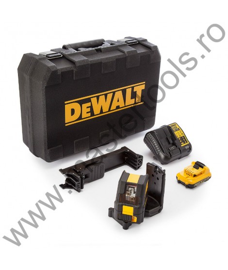 DEWALT Nivela laser in cruce autonivelanta 10.8V FASCICUL VERDE - EU