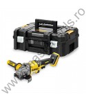 DEWALT Polizor 54V XR FLEXVOLT Li-Ion - fara acumulatori cu valiza DCG414NT