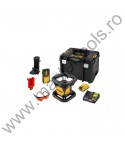 DEWALT Set nivela laser rotativa 074 - Rosu - Eu