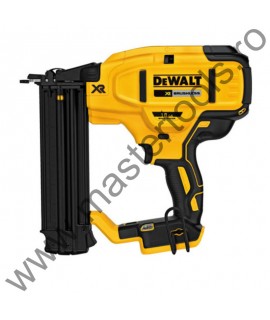 DEWALT Pistol de batut cuie 18Ga 18V fara acumulatori si incarcator DCN680N