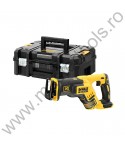 DEWALT Fierastrau tip sabie compact 18v XR Brushless cu valiza fara acumulatori si incarcator DCS367NT