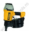 DEWALT Pistol puternic cu bobina pentru batut cuie cu magazie cu capacitate 300 de cuie pentru cea mai buna productivitate