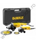 DEWALT Set 2 polizoare unghiulare DWE492 + DWE4207