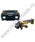 DEWALT DCG405NT Polizor cu comutator glisant 18 V 125 mm