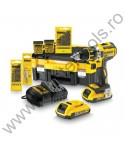 DEWALT Set Masina compacta de gaurit DCK790D2 valiza si accesorii