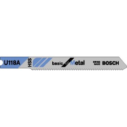 Set 3 panze pentru ferastrau vertical U 118 A BOSCH