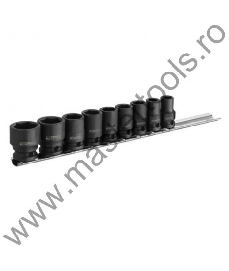 EXPERT FACOM Set 9 tubulare de impact prindere patrat 3/8