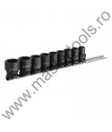 EXPERT FACOM Set 9 tubulare de impact prindere patrat 3/8