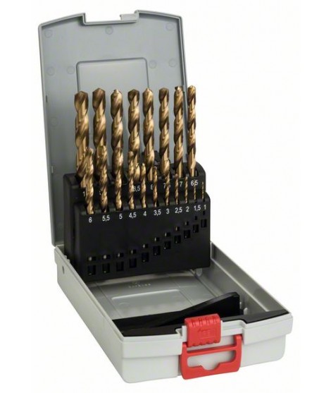 BOSCH ProBox HSS-TiN Set 19 burghie pentru metal