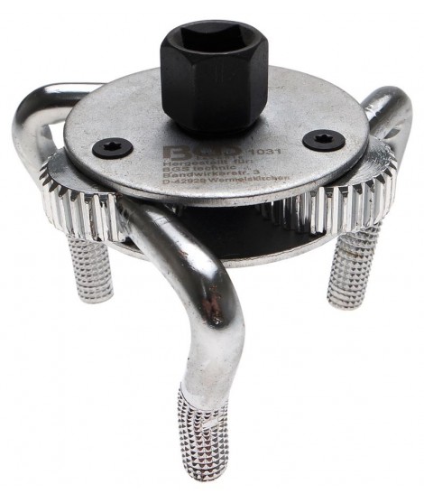 BGS Cheie cu trei picioare pentru filtre de ulei 35-75mm