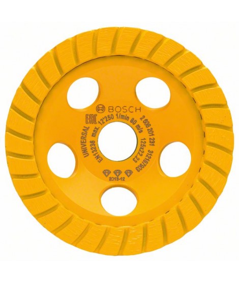Disc oala diamantat 125 mm slefuit beton 2608201231 BOSCH.
