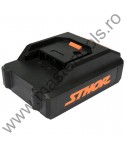 78987 STHOR Acumulator Li-Ion 1.3 Ah 18 V, pentru autofiletanta 78983