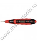 YATO Tester digital tensiune electrica 12-250V