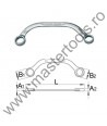 UNIOR Cheie inelara semiluna 200/2, 11 x 13 mm