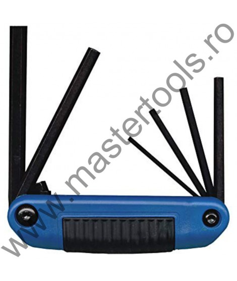 EKLIND Set 6 chei locas hexagonal tip briceag