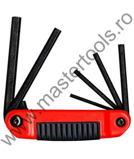 EKLIND Set 6 chei locas hexagonal tip briceag