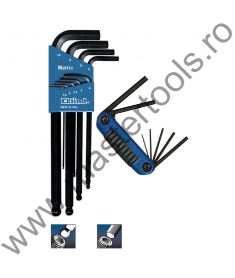 EKLIND Set combo 16 piese chei locas hexagonal 13609 si 25171