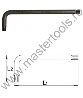 UNIOR Cheie locas cu profil TX cu gaura 220/7TX, TR 9